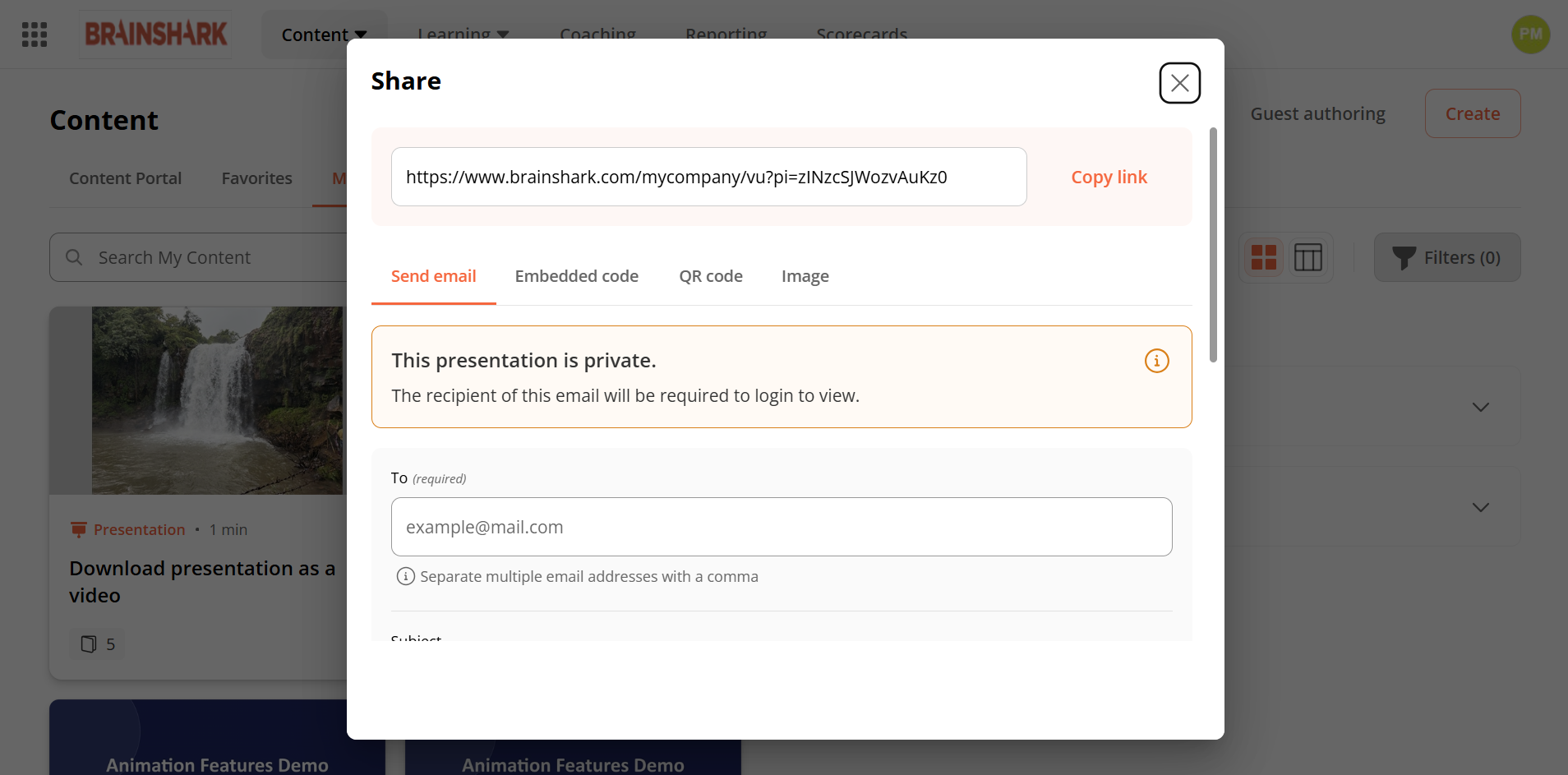 Share a Brainshark presentation.png